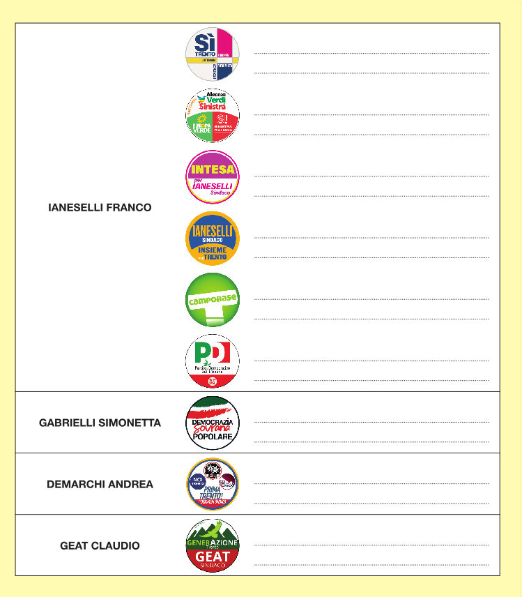 vota la nostra lista